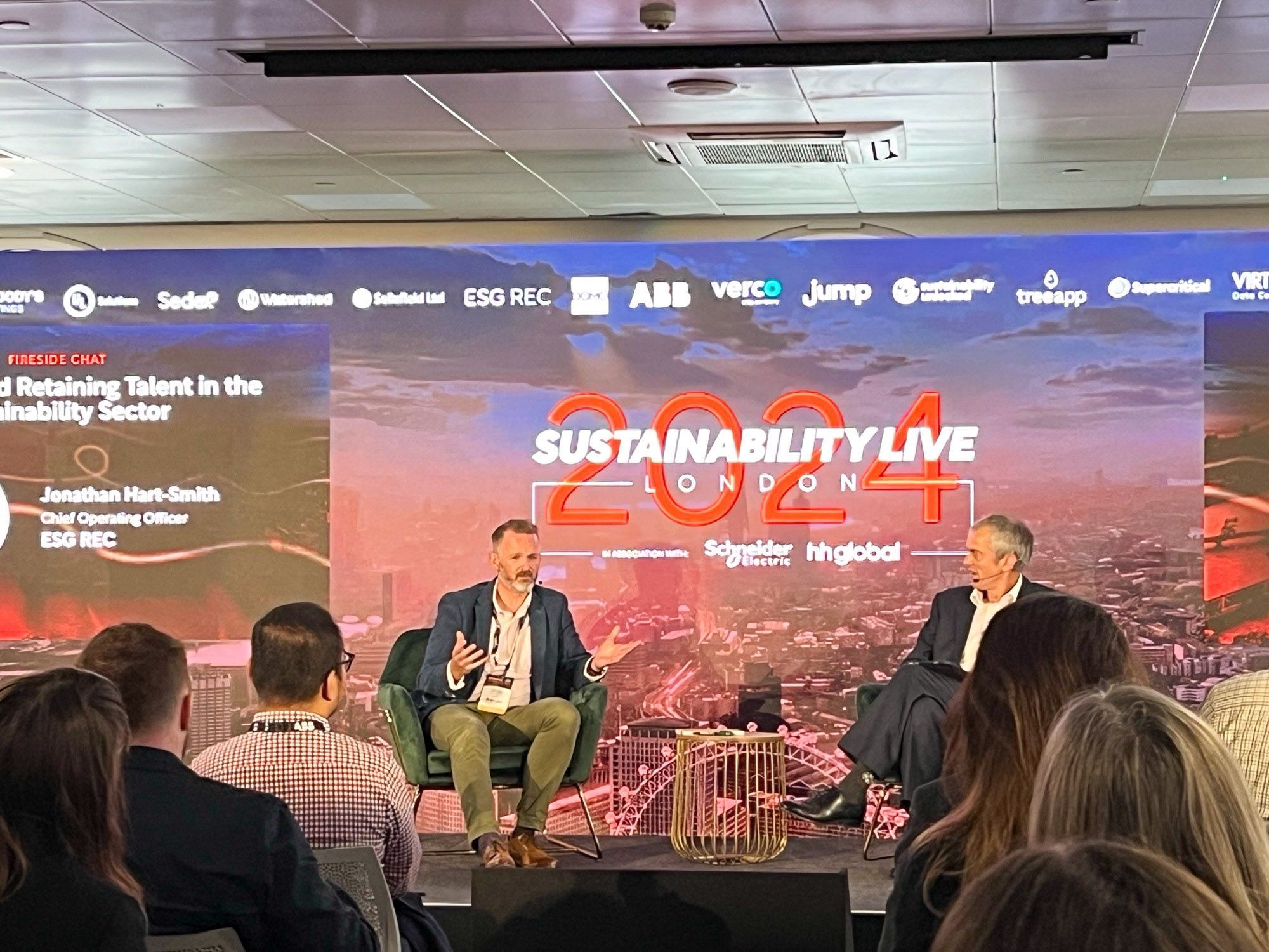 Unlocking ESG Talent; Jonathan Hart Smith’s Key Insights from Sustainability Live 2024